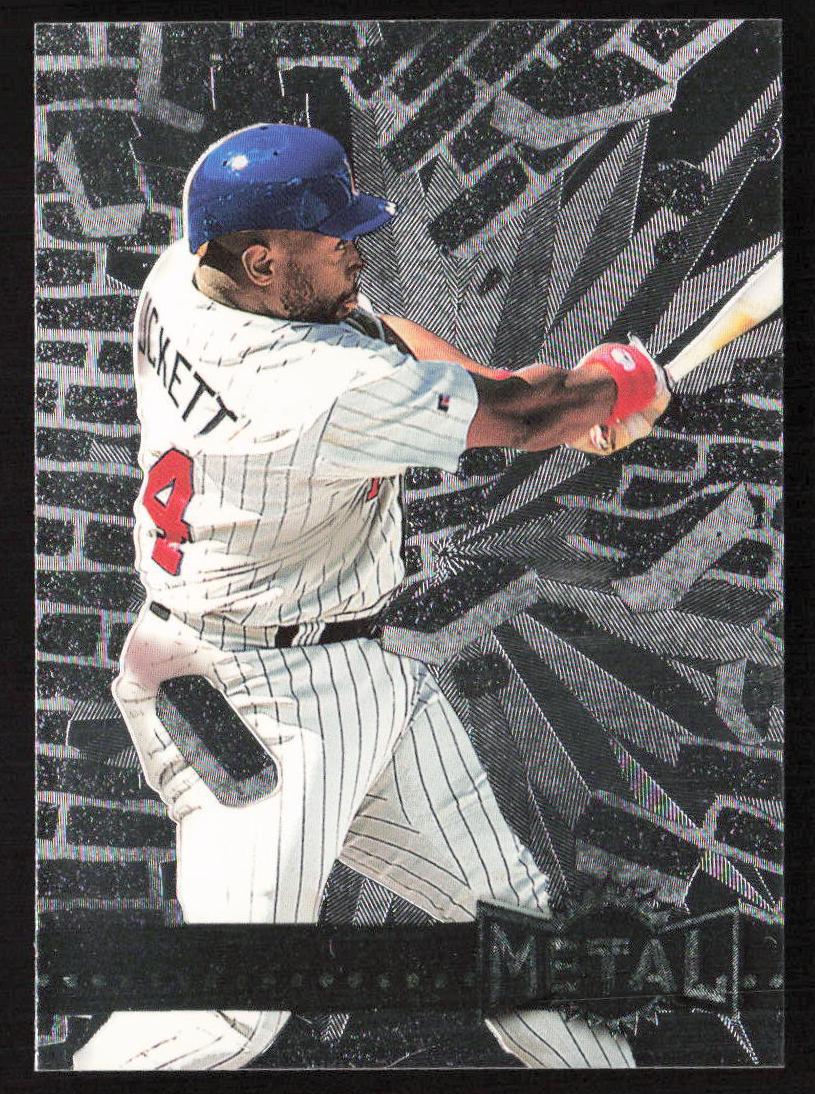 1996 Metal Universe Baseball Platinum Kirby Puckett #80 PSA 9