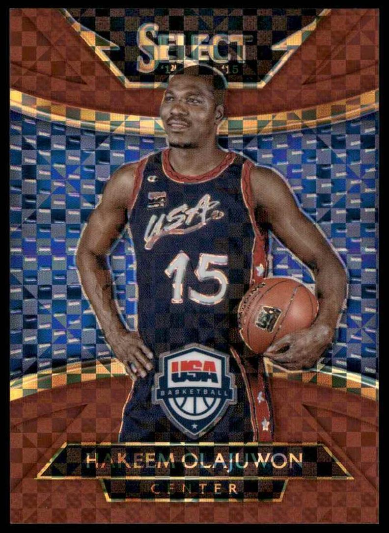 2014 Panini Select Basketball Hakeem Olajuwon #240