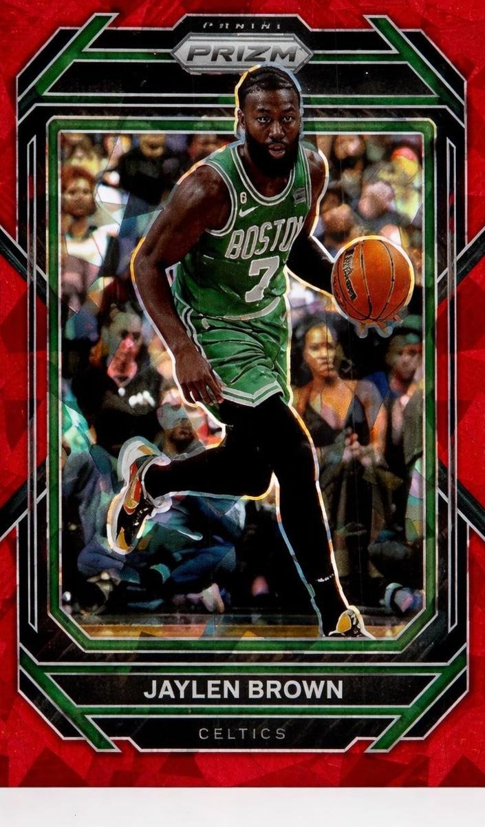 2022 Panini Prizm Basketball Red Ice Jaylen Brown #2