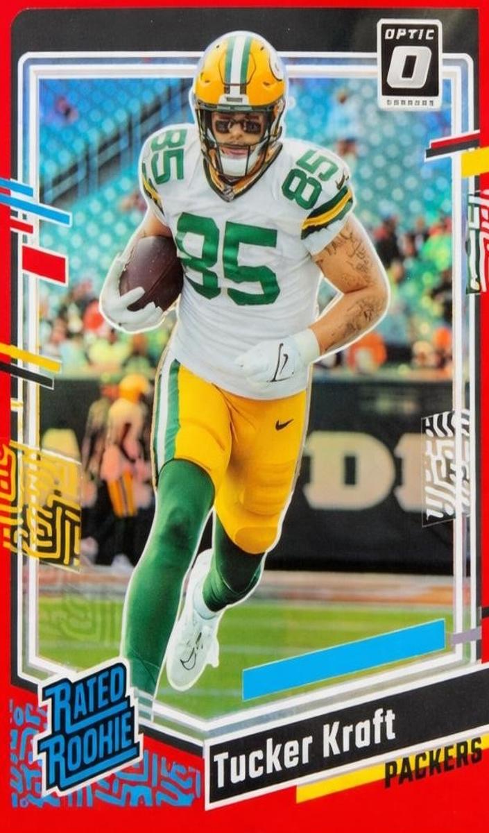 2023 Donruss Optic Football Red Tucker Kraft #243