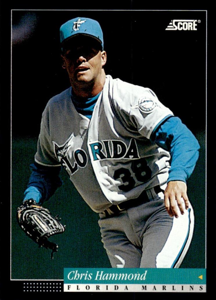 1994 Score Baseball Chris Hammond #124