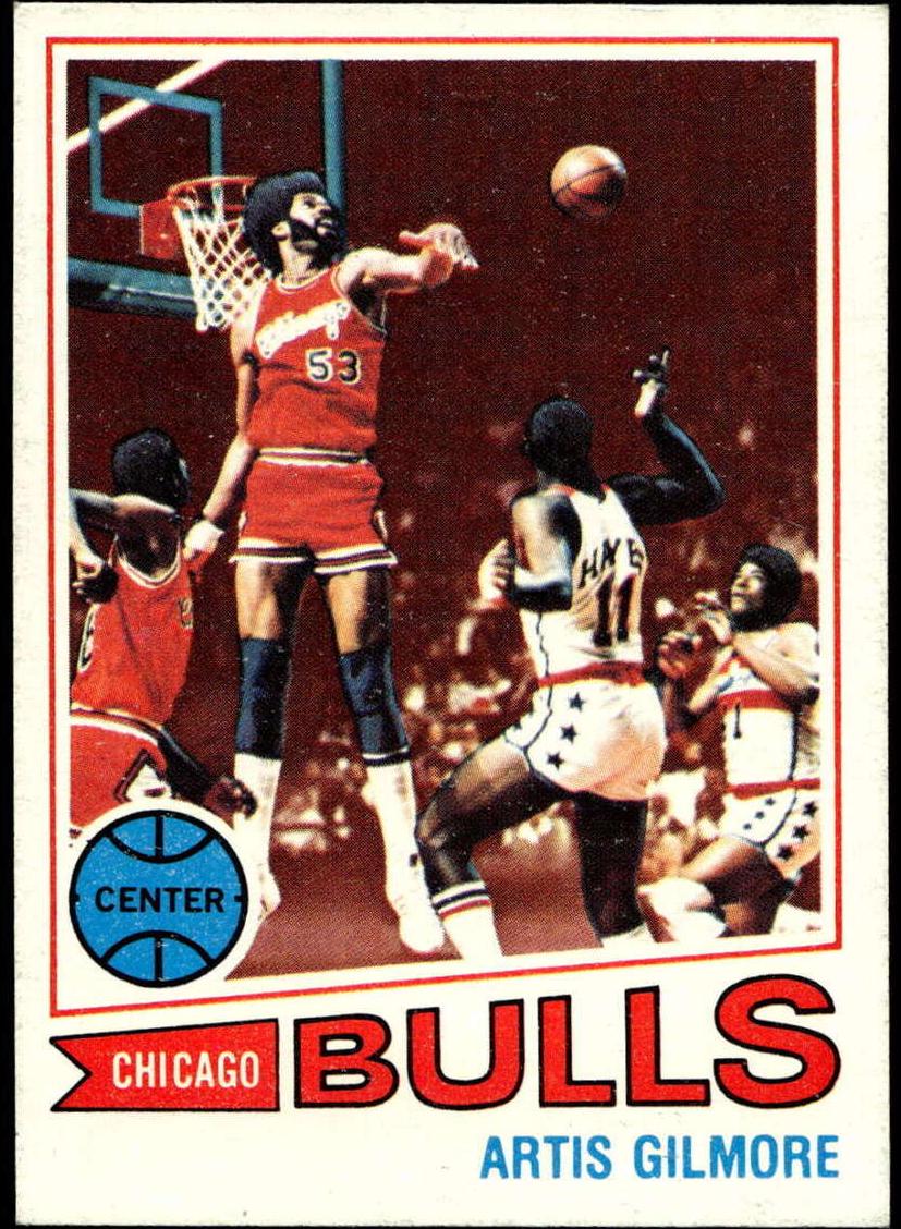 1977 Topps Basketball Artis Gilmore #115 PSA 8