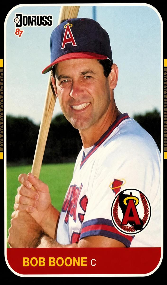 1987 Donruss Baseball Bob Boone #233 PSA 10
