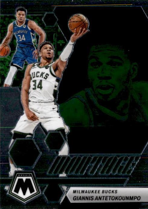 2022 Panini Mosaic Basketball Giannis Antetokounmpo #21