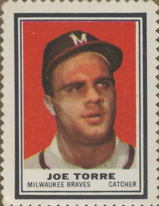 1962 Topps Baseball Joe Torre #NNO PSA 8