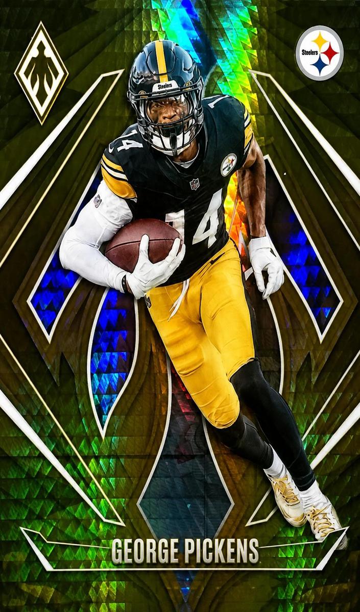 2024 Panini Phoenix Football Gold Hyper George Pickens #64