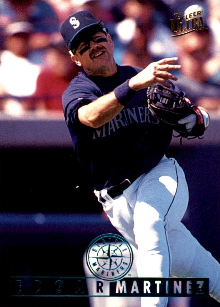 1995 Fleer Ultra Baseball Edgar Martinez #104