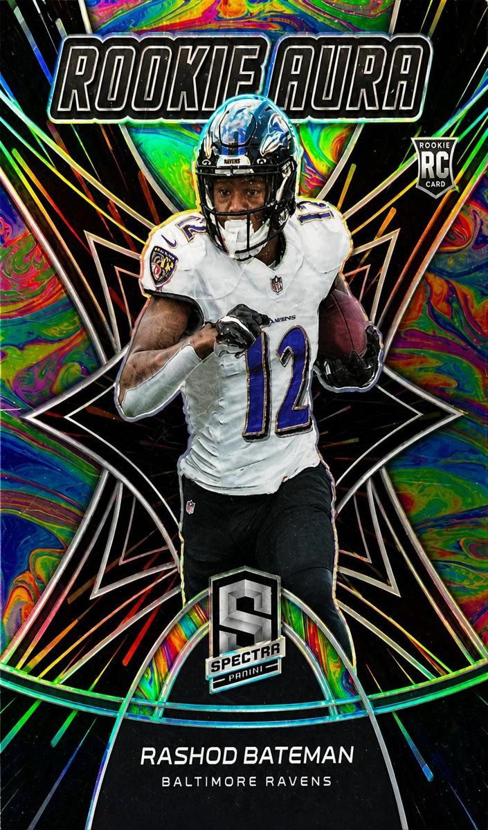 2021 Panini Spectra Football Hyper Rashod Bateman #RO-14