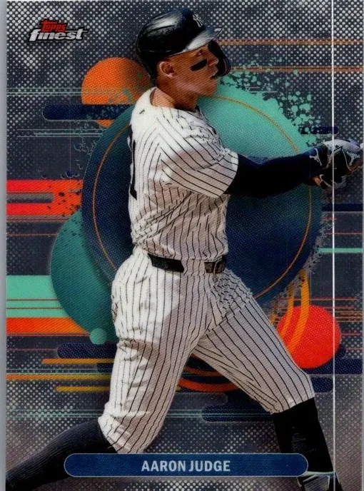2025 Topps Finest Baseball Aaron Judge #172