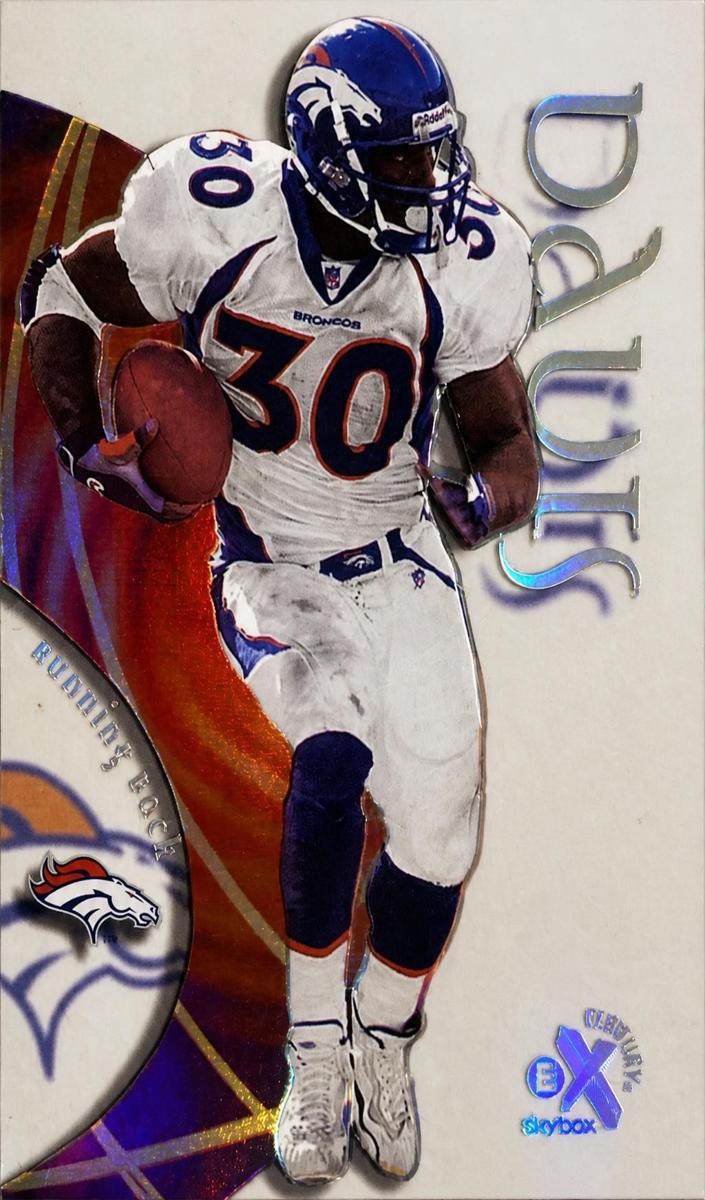 1999 Skybox E-X Century Football Terrell Davis #29