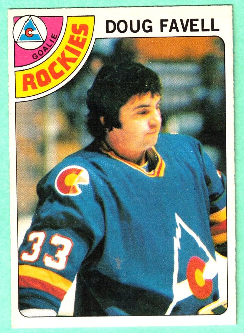 1978 O-Pee-Chee Hockey Doug Favell #54