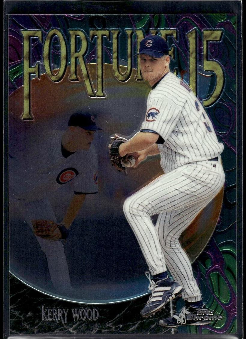 1999 Topps Chrome Baseball Kerry Wood #FF7