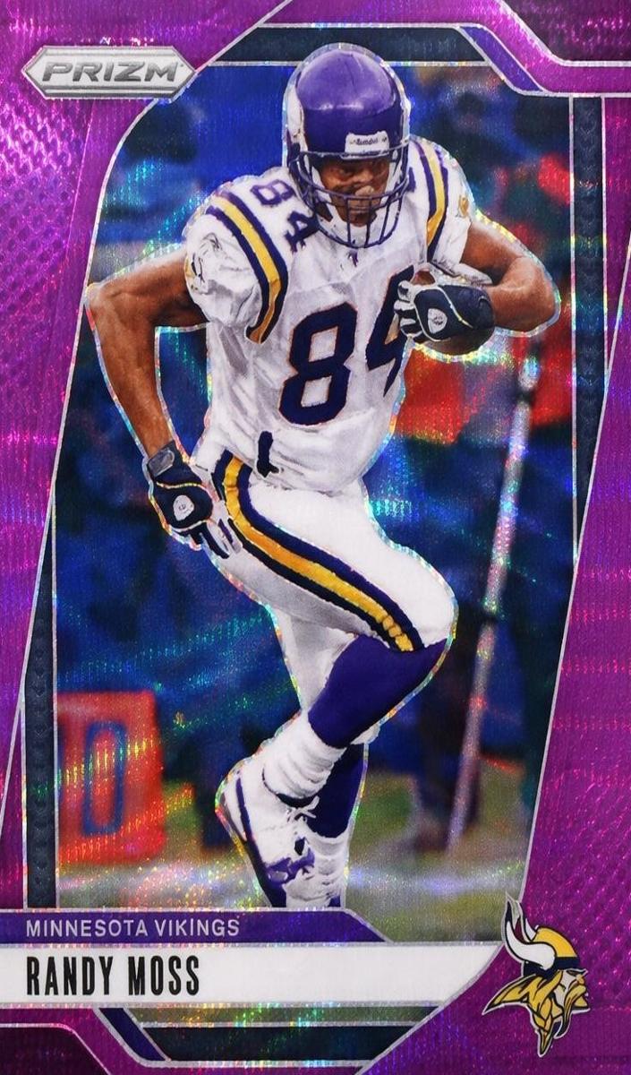 2024 Panini Prizm Football Purple Wave Randy Moss #192