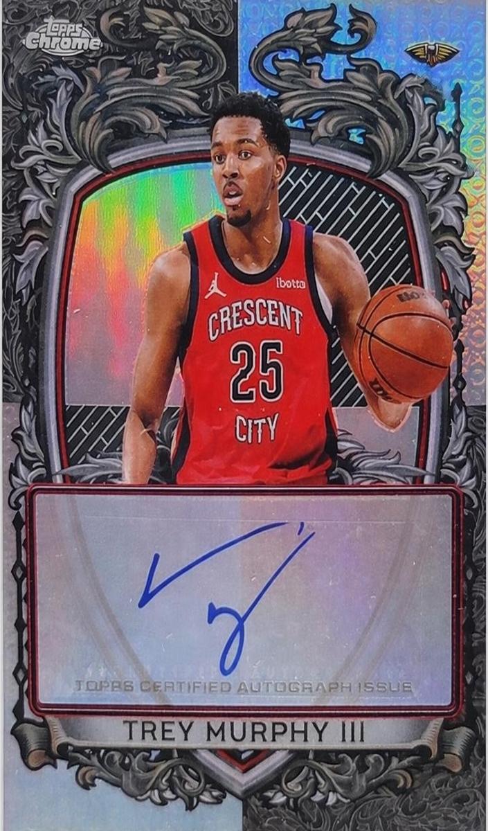 2025 Topps Chrome Basketball Refractor Trey Murphy III #SS-TM