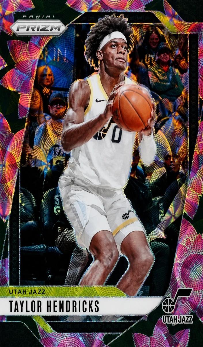 2024 Panini Prizm Basketball Lotus Flower Taylor Hendricks #32