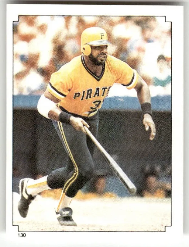 1984 Topps Stickers Baseball Dave Parker #130