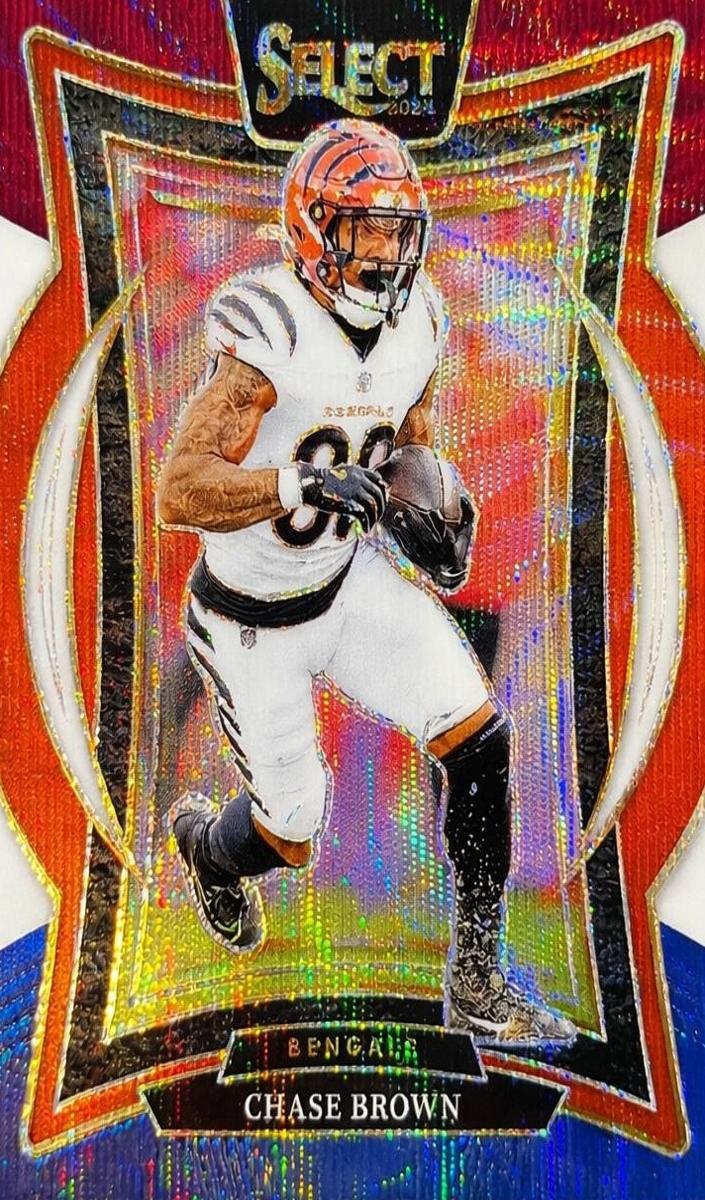 2024 Panini Select Football Tri-Color Chase Brown #18