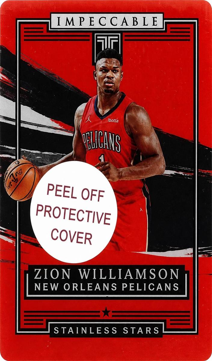 2021 Panini Impeccable Basketball Asia Red Zion Williamson #5 SGC 9
