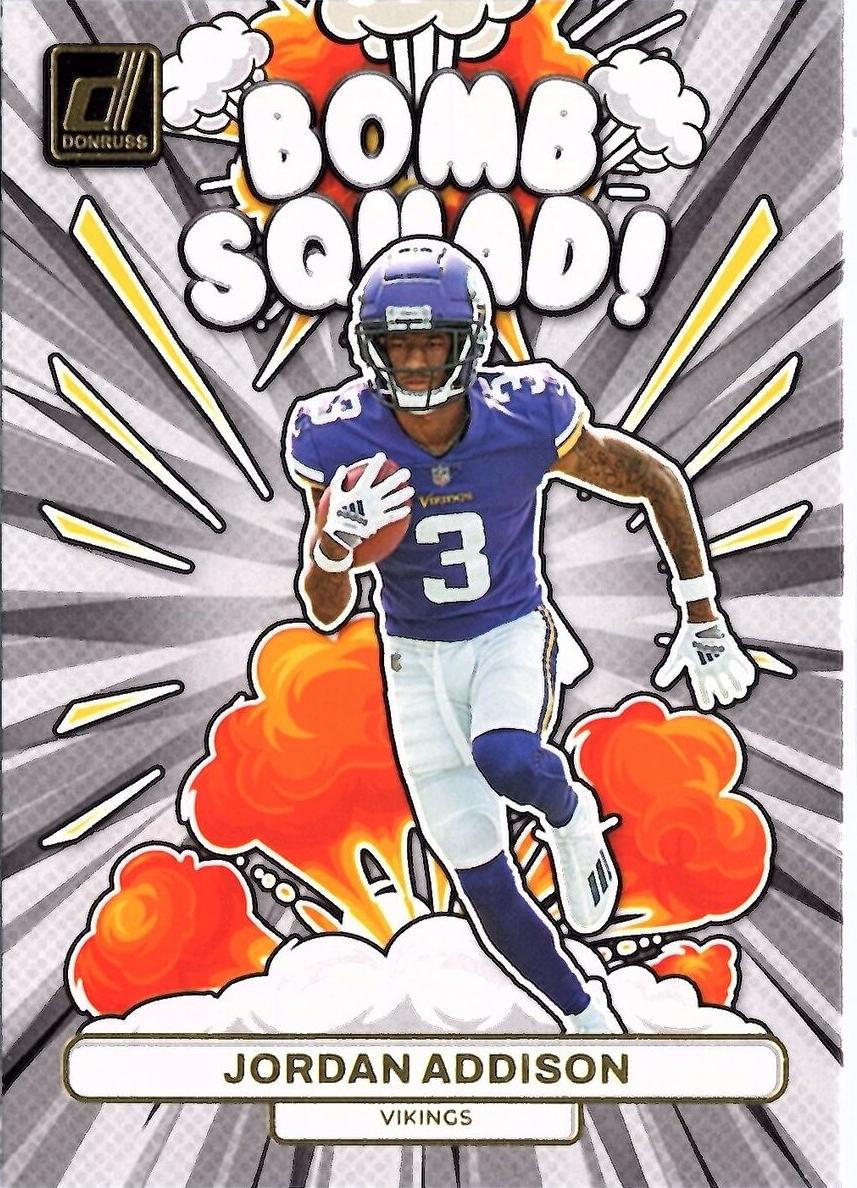 2023 Panini Donruss Football Jordan Addison #BS-13
