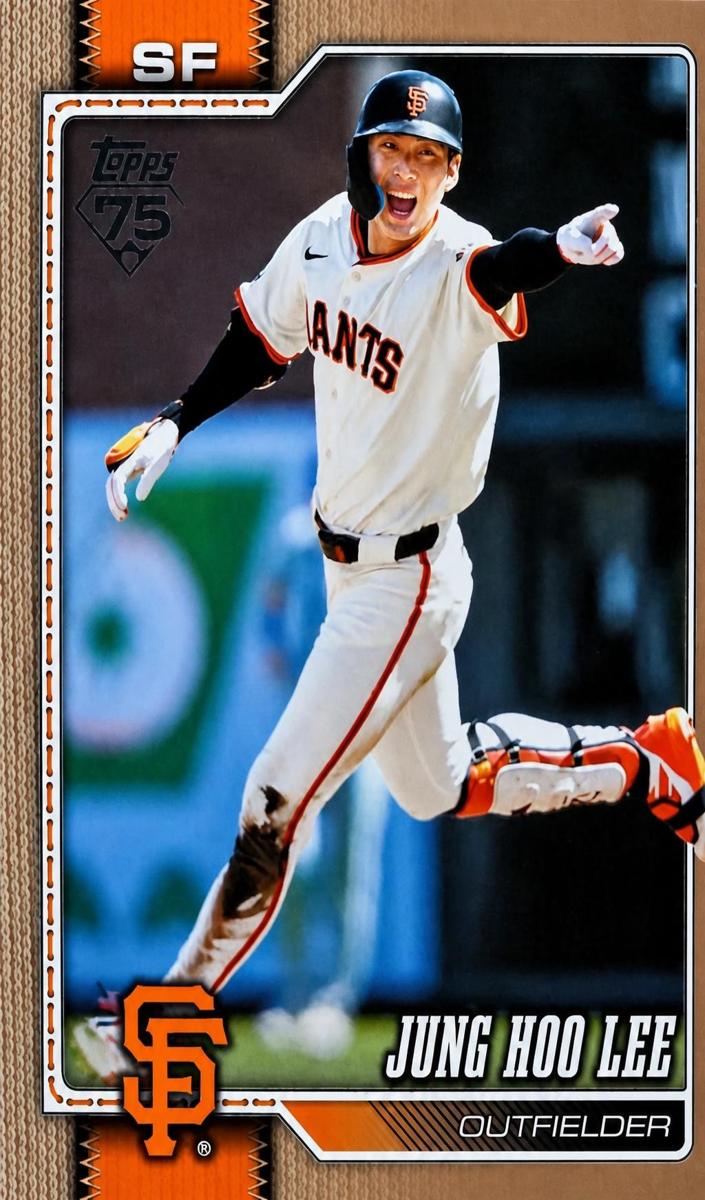 2026 Topps Baseball Gold Jung Hoo Lee #541