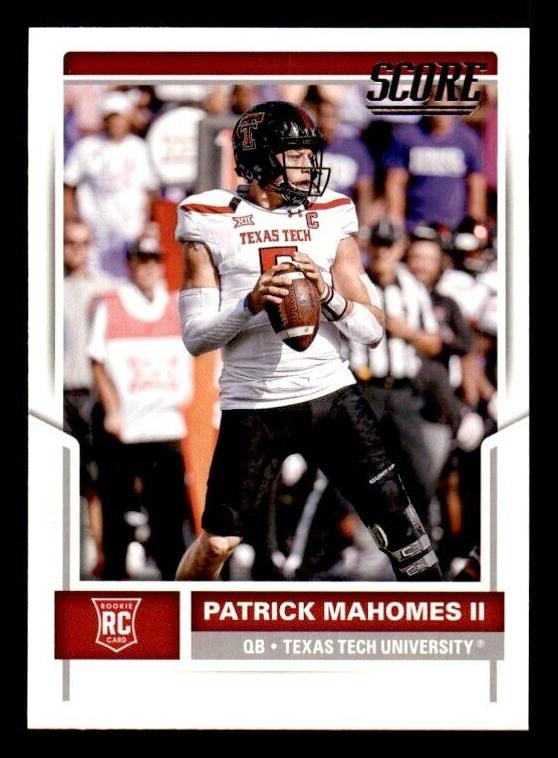 2017 Panini Score Football Patrick Mahomes II #403