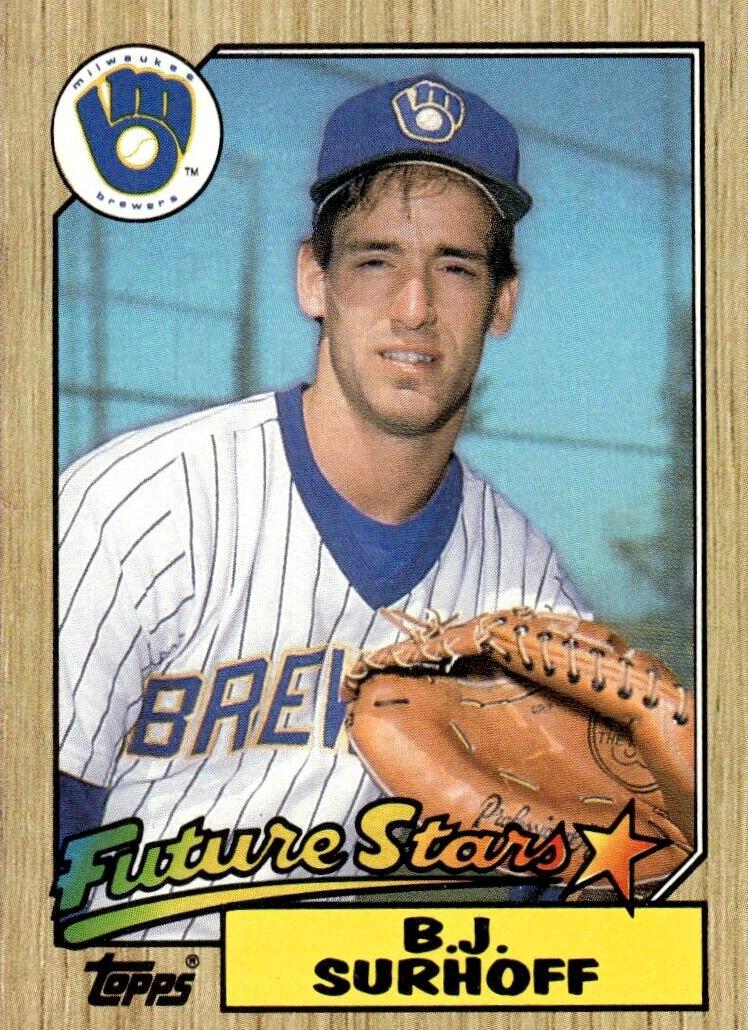 1987 Topps Baseball B.J. Surhoff #216