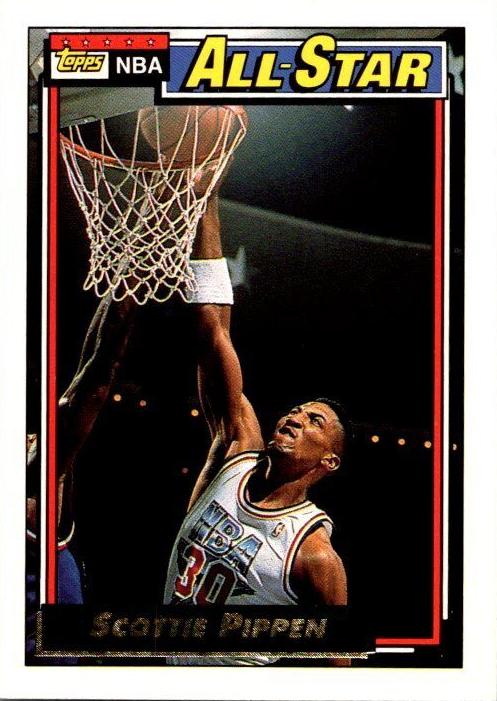 1992 Topps Basketball Gold Scottie Pippen #103 PSA 9