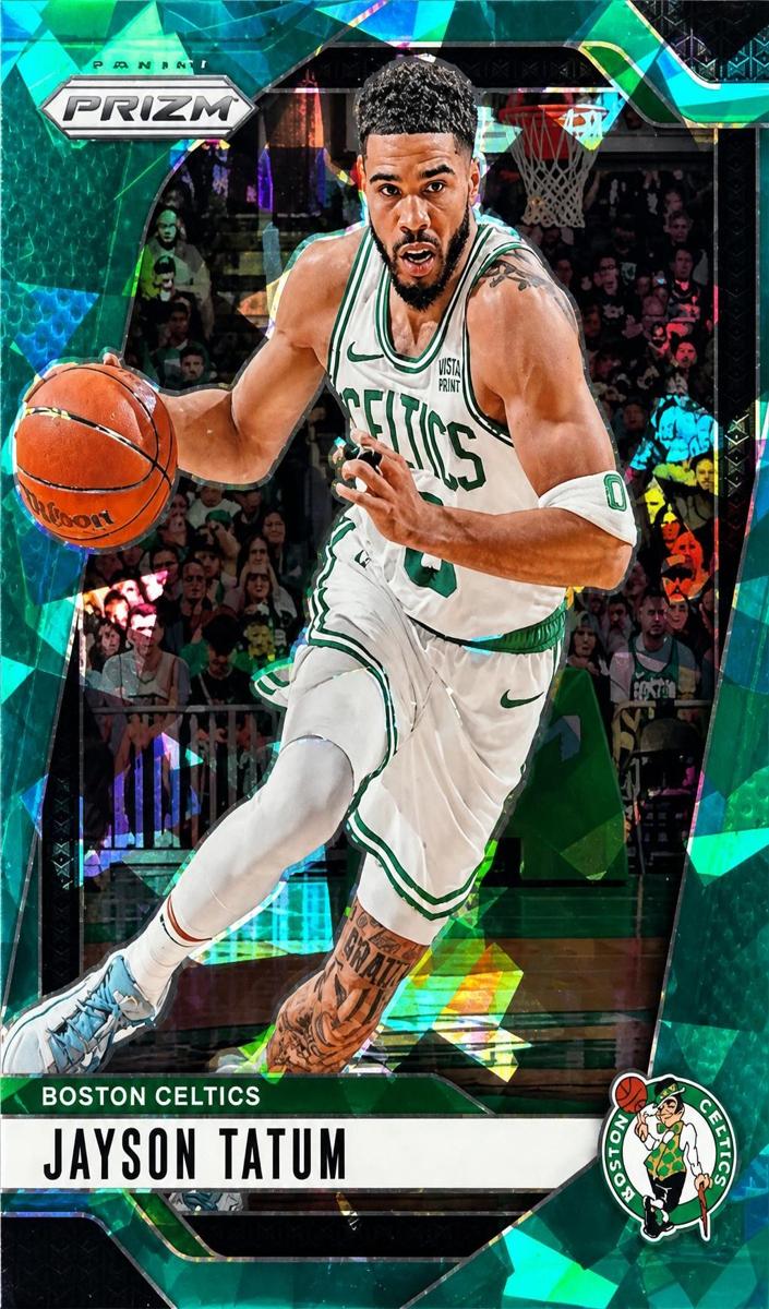 2024 Panini Prizm Basketball Teal Ice Jayson Tatum #103 PSA 7