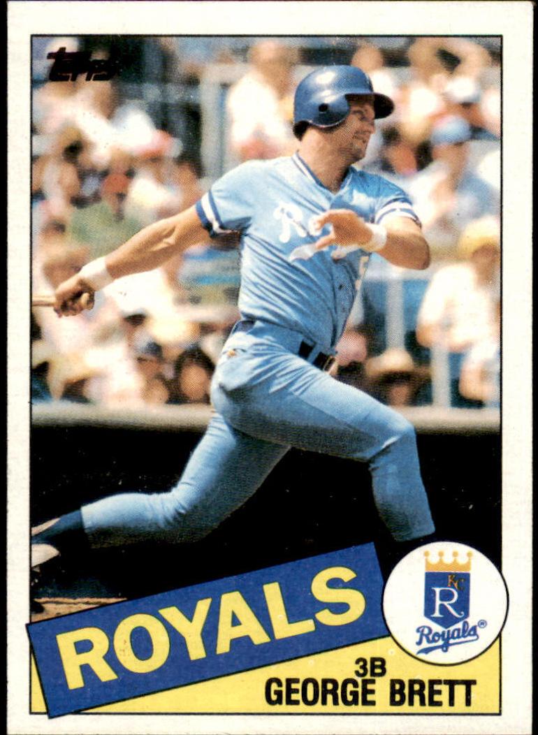 1985 Topps Baseball George Brett #100 PSA 9