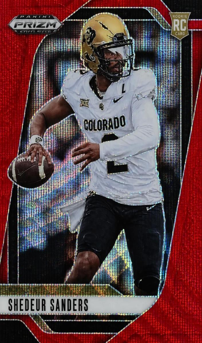 2025 Panini Prizm Draft Picks Football Ruby Wave Shedeur Sanders #19