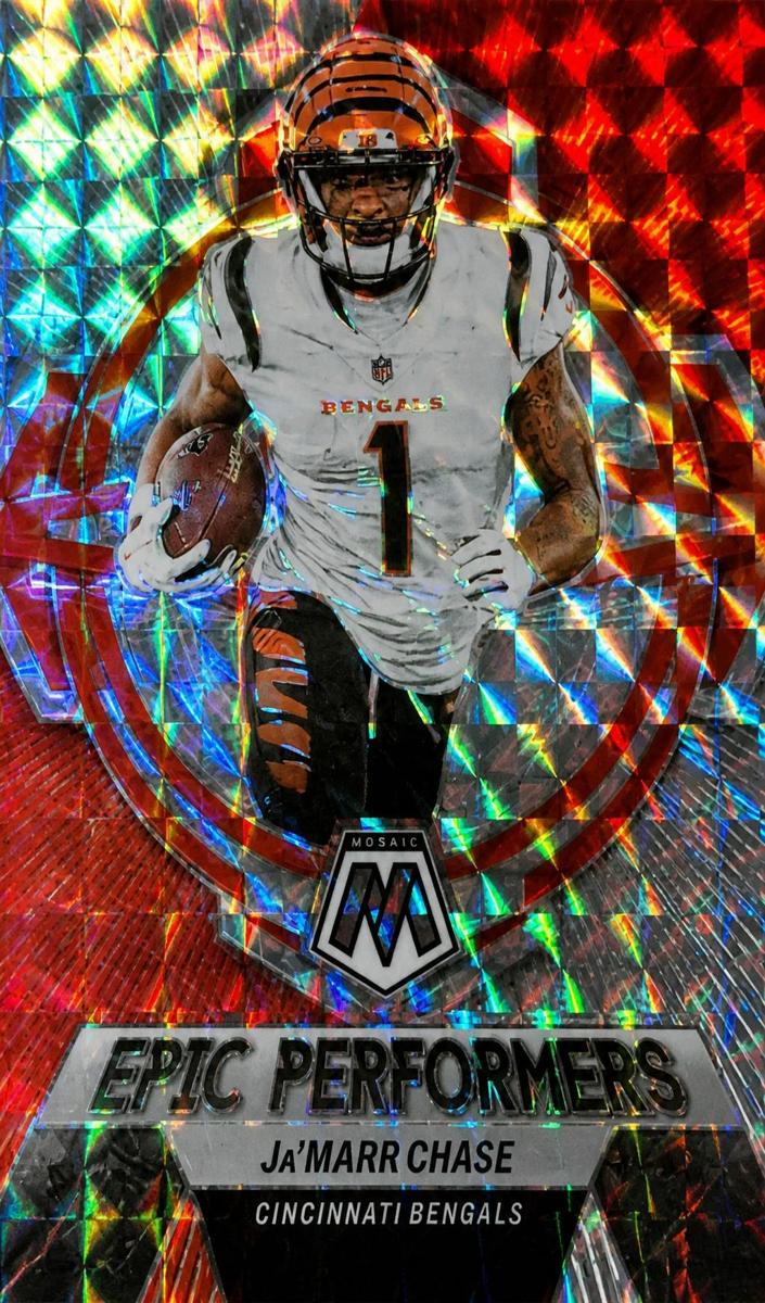 2023 Panini Mosaic Football Mosaic Ja'Marr Chase #EP-JC