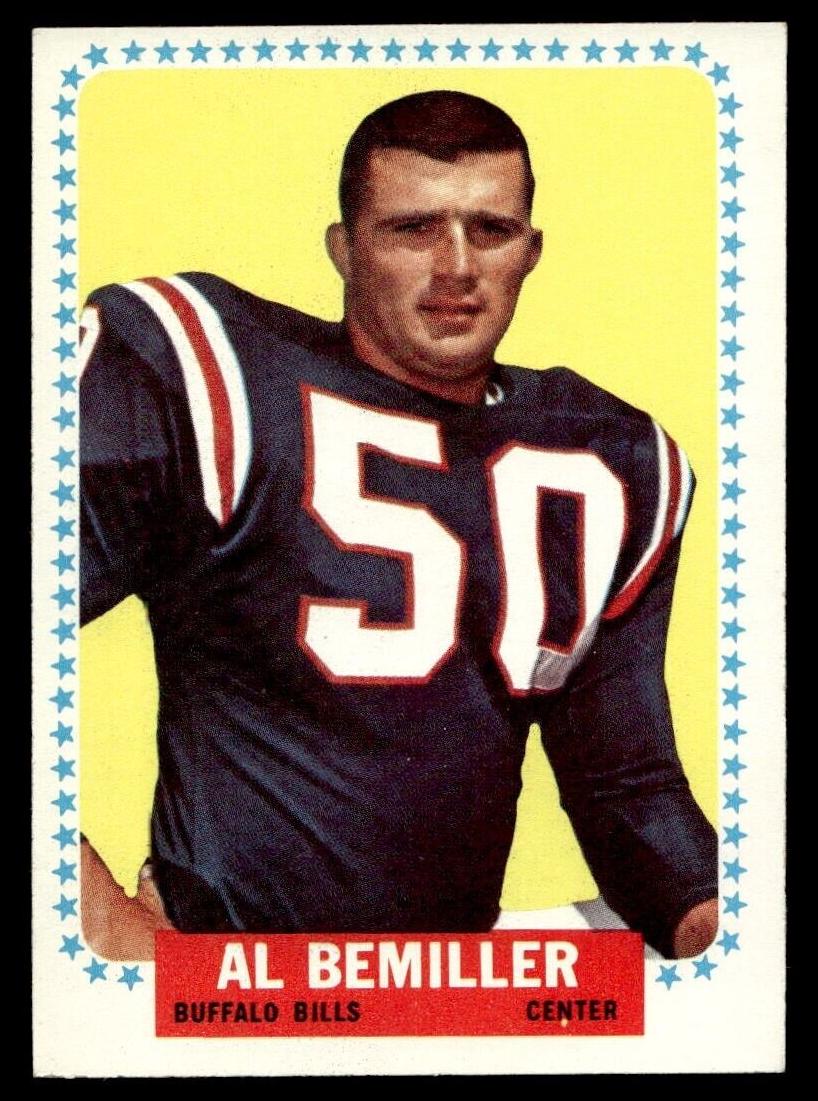 1964 Topps Football Al Bemiller #25