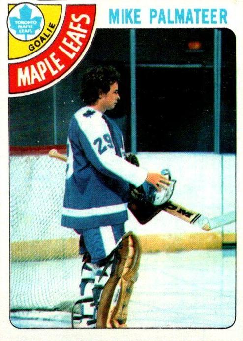 1978 Topps Hockey Mike Palmateer #160 PSA 9