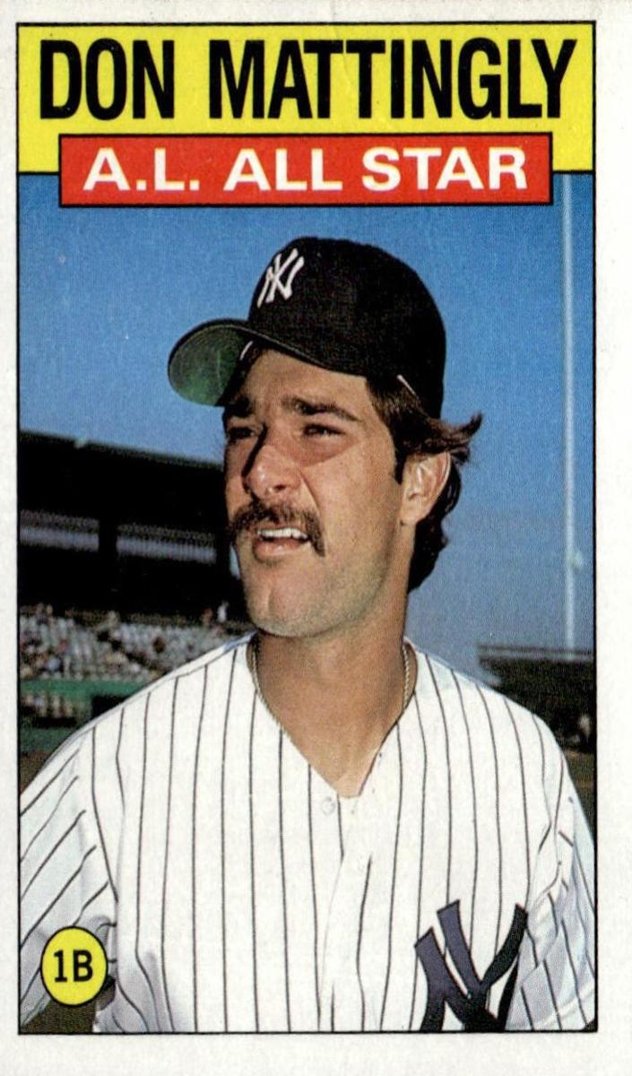 1986 Topps Baseball Don Mattingly #712