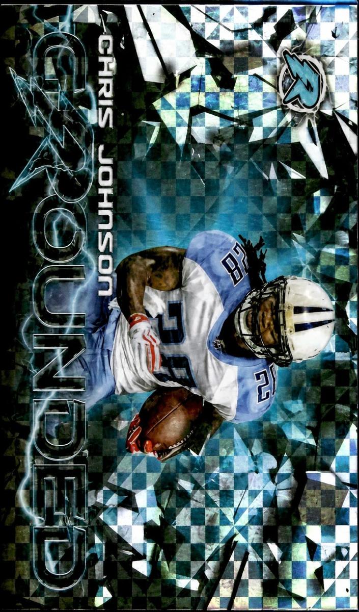 2023 Topps Composite Football X-Fractor Chris Johnson #RG-24