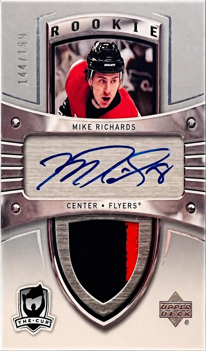2005 Upper Deck The Cup Hockey Mike Richards #172 BGS 9