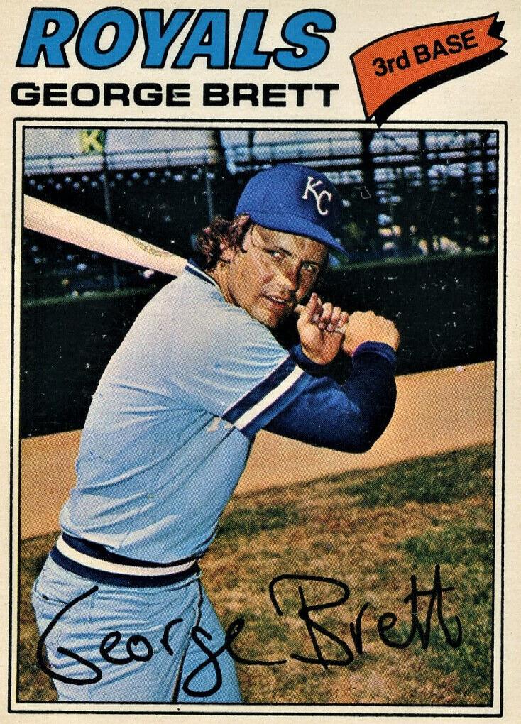 1977 O-Pee-Chee Baseball George Brett #170