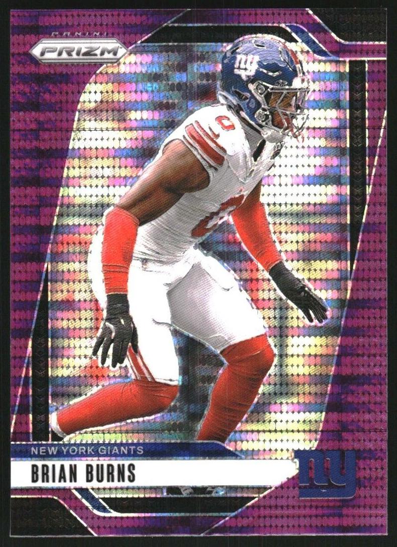 2024 Panini Prizm Football Purple Pulsar Brian Burns #217