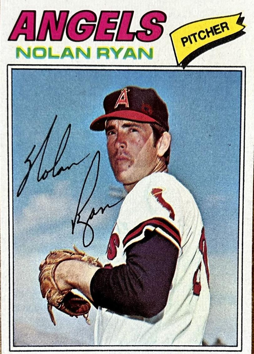 1977 Topps Baseball Nolan Ryan #650 PSA 7.5