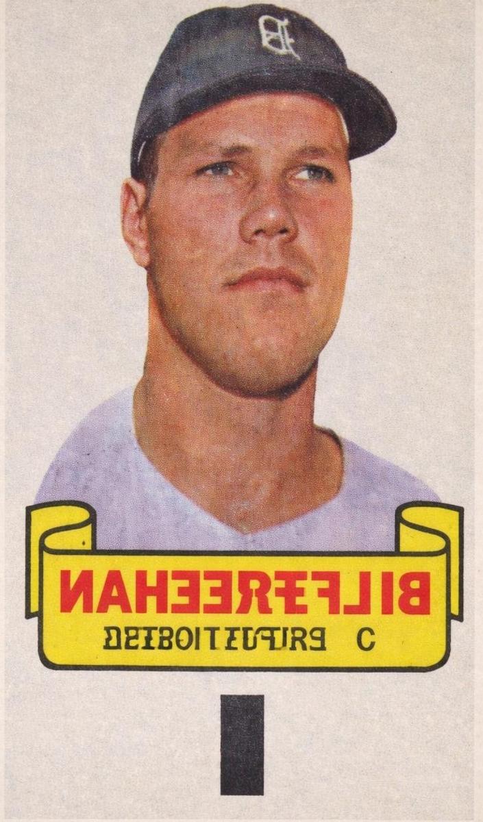 1966 Topps Rub-Offs Baseball Bill Freehan #NNO PSA 4
