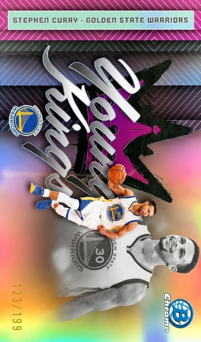 2025 Bowman Basketball Fuchsia Refractor Stephen Curry #YK-4