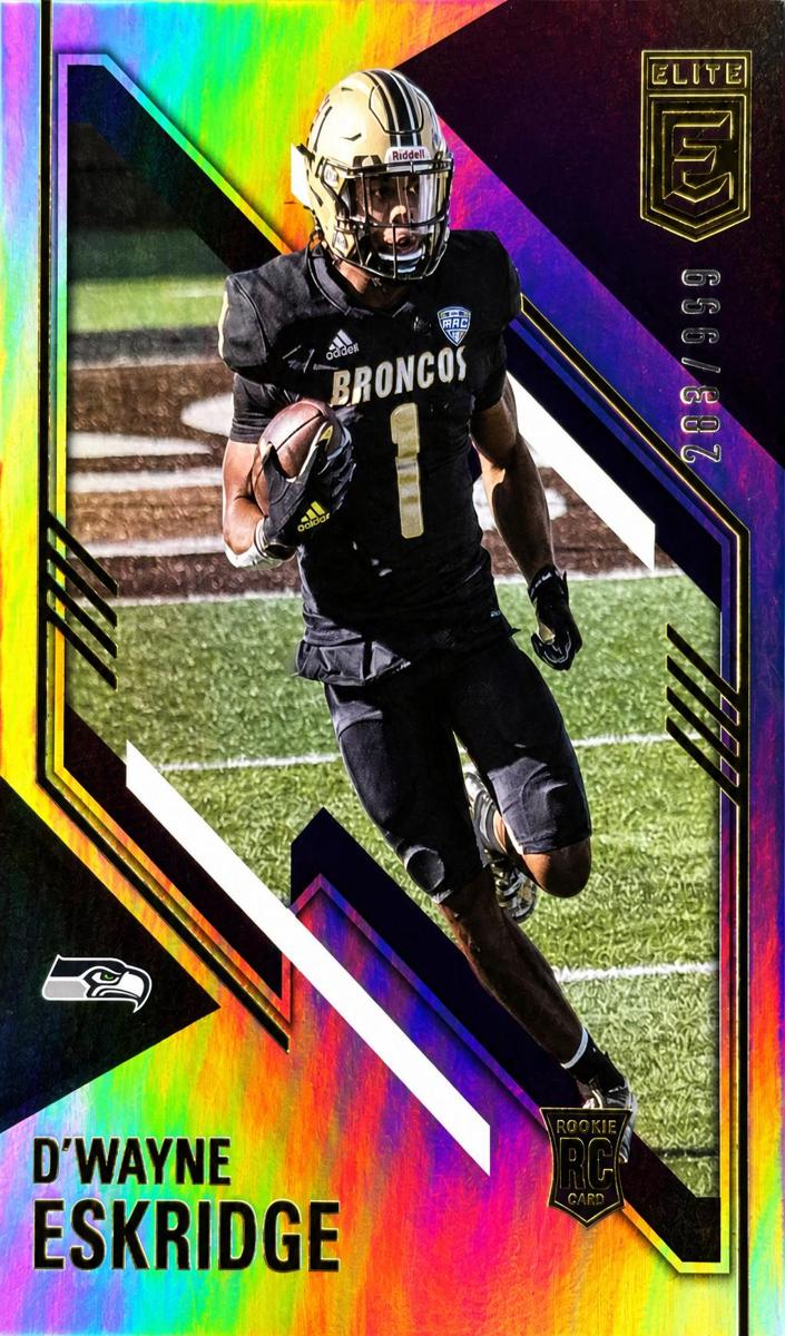 2021 Donruss Elite Football D'Wayne Eskridge #142