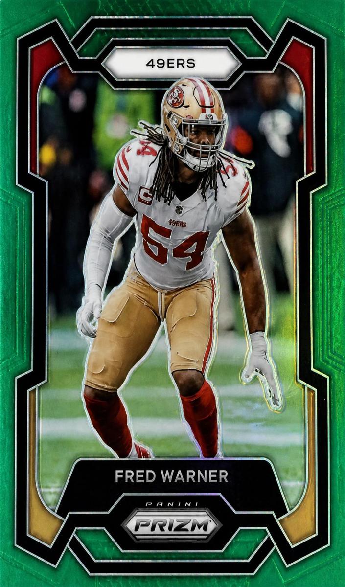 2023 Panini Prizm Football Green Fred Warner #270