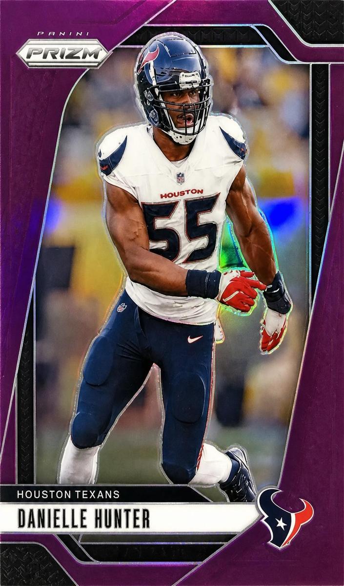 2024 Panini Prizm Football Purple Danielle Hunter #117