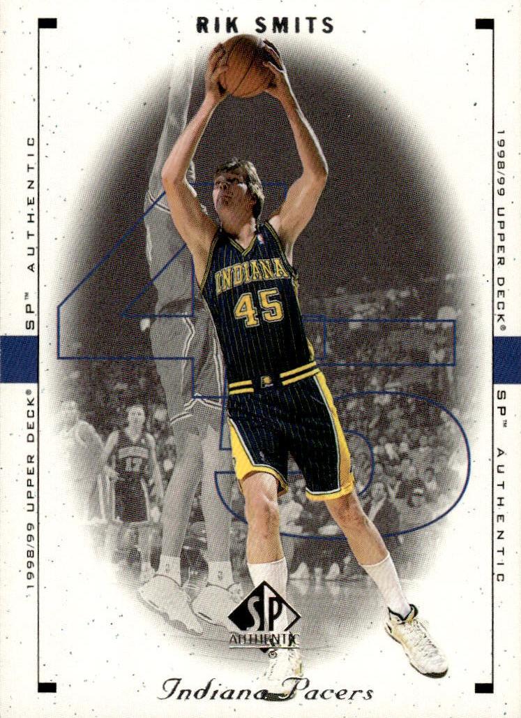 1998 SP Authentic Basketball Rik Smits #41