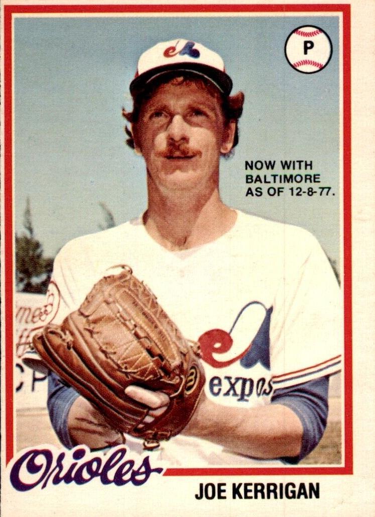 1978 O-Pee-Chee Baseball Joe Kerrigan #108