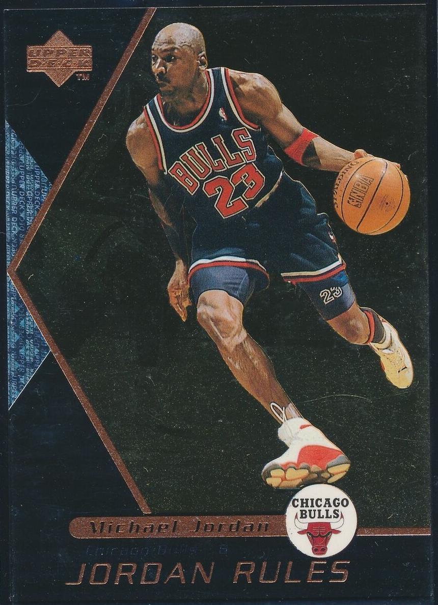 1998 Upper Deck Ovation Basketball Michael Jordan #J2 PSA 9
