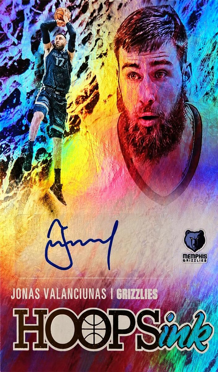 2022 Panini Hoops Basketball Jonas Valanciunas #HI-JNV PSA 9