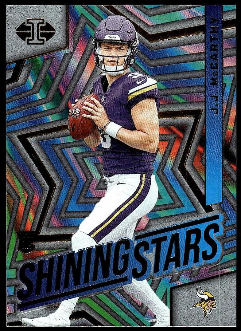 2024 Panini Illusions Football J.J. McCarthy #8 PSA 9
