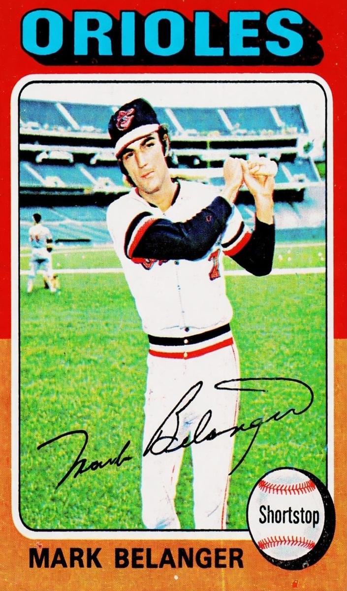 1975 Topps Mini Baseball Mark Belanger #74